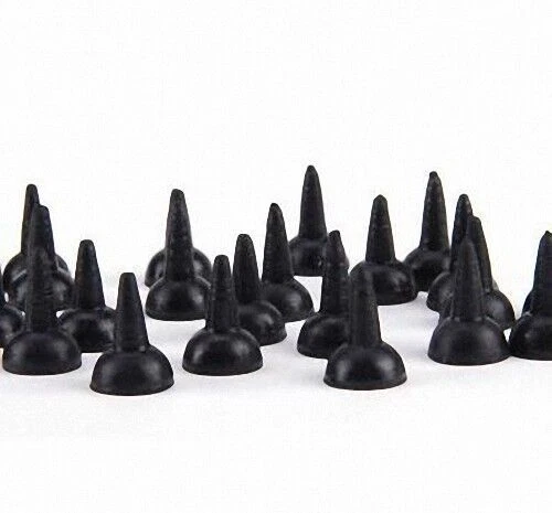 TAPONES DE GOMA para sellar orificios de mecha en moldes de velas (12, 25, 50, 100 unidades)