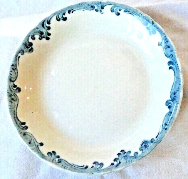 Railroad Dining China Union Pacific Harriman Blue Bowl Overland Route