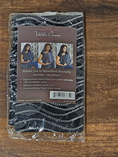 Udder Covers Nursing Breastfeeding Cover- Pattern Porter. New.
