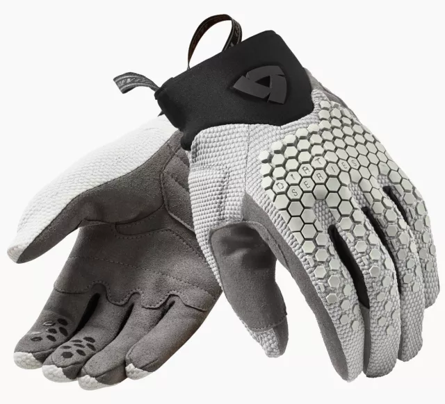 Guanti Dirt Glove Rev'it Massif Rev'it Grey Grigio  Protezioni Tg M