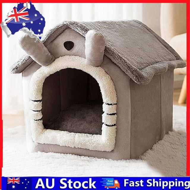 Cute Cats Dogs House Stuffed Warm Cat Nest Puppy Sleeping Nest Dog Pet Accessory
