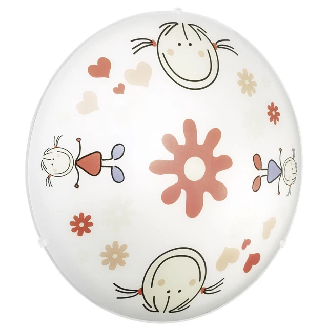 Lampada da parete Ø 40 cm bianca lampada bambini lampada cameretta bambini lampada da parete lampada da interno