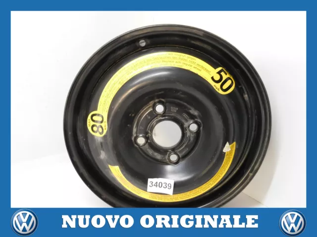 Roue De Secours Spare Wheel Rim 4.00 B X15 ET40 4/108 Original AUDI 80