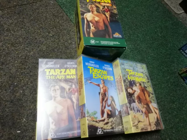TARZAN COLLECTION 1 - Johnny Weissmuller/Maureen O'Sullivan - Original Classics!