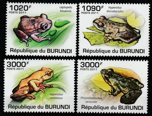 Frösche Burundi Postfrisch 1396
