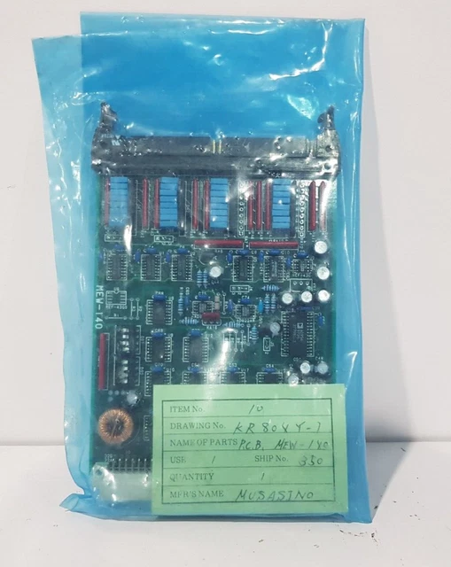 MUSASINO MEW-140 PCB / Da Dhl / Fedex EUR 700,90 - IT MUSASINO MEW-140 PCB / Da Dhl / Fedex EUR 700,90 - IT