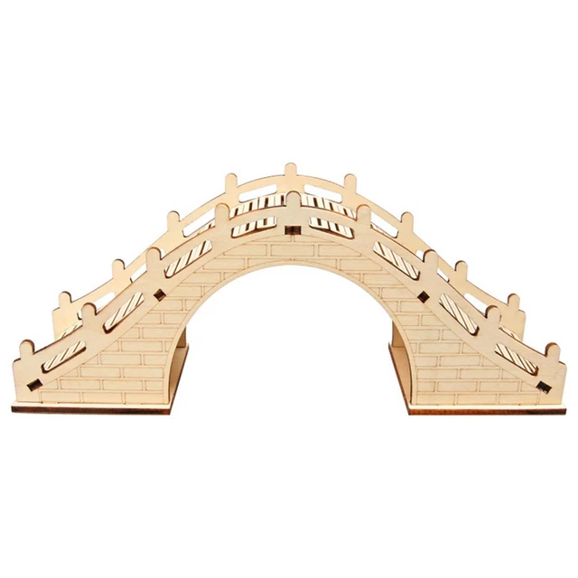 Rampe en bois pratique à faire soi-même pont éducatif arc pont jouet pour enf