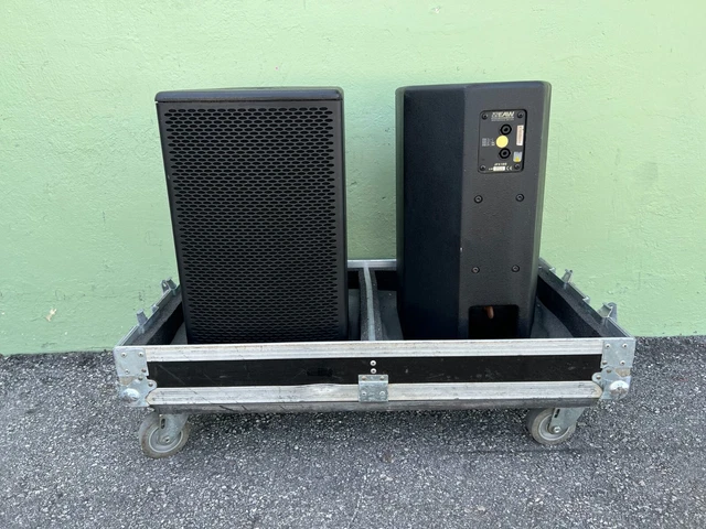 EAW JFX100 2-Way Compact Multipurpose Loudspeaker W/Rd Case #17102 (PAIR)THS EAW JFX100 2-Way Compact Multipurpose Loudspeaker W/Rd Case #17102 (PAIR)THS