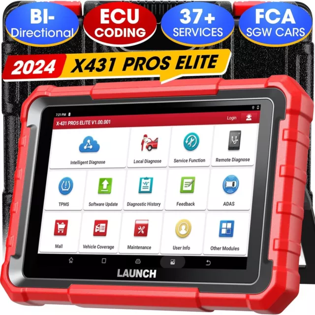 LAUNCH X431 Pros Elite PROS V+ OBD2 Diagnosegerät ALLE SYSTEM ECU Key Codierung