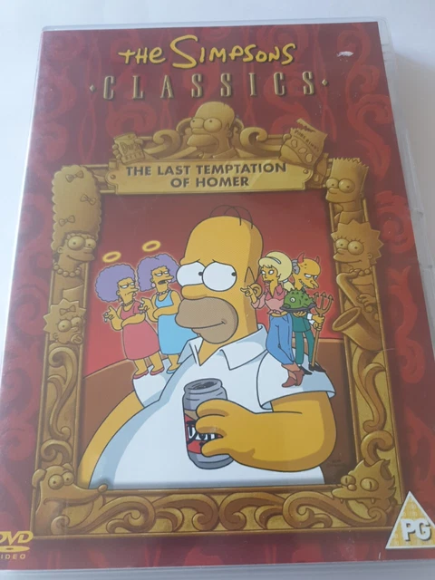 THE SIMPSONS Classics The Last Temptation Of Homer DVD 2005 1 the-simpsons-classics-the-last-temptation-of-homer-dvd-2005-1