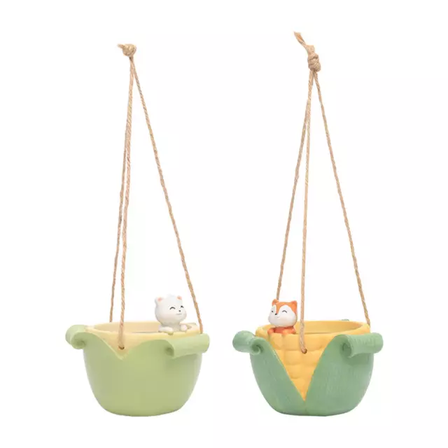 Creative Hanging Flower Pot, Cute Plant Pot for Indoor Home