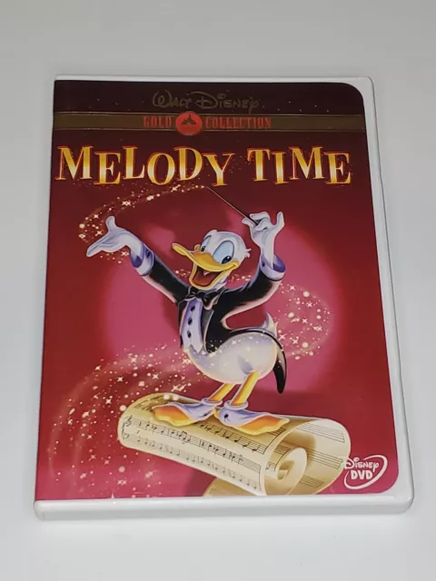 Walt Disney MELODY TIME Original 2000 DVD Release Gold Collection Movie Film OOP