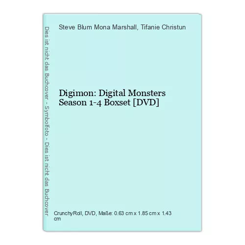 Digimon: Digital Monsters Season 1-4 Boxset [DVD] Steve Blum Mona Marshall and