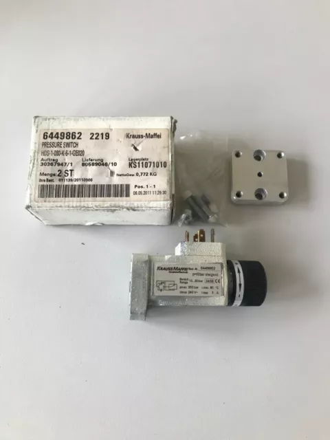 Krauss Maffei HDS-1-080-K-5-1-GE020 Pressure Switch 6449862