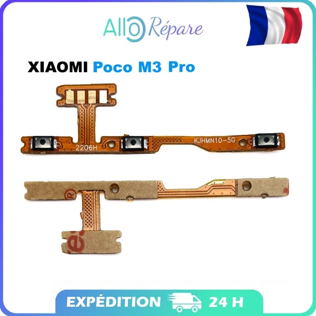 Nappe BOUTON POWER ON/OFF + volume Xiaomi Poco X3 / X3 NFC / X3 Pro