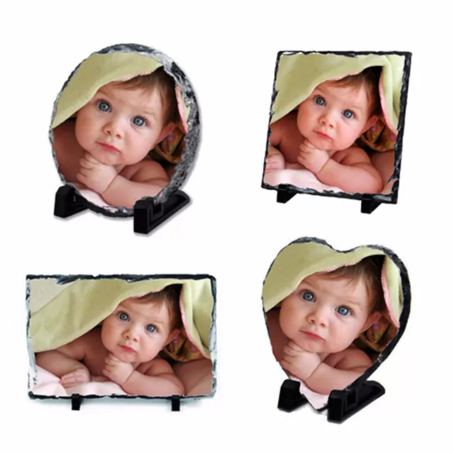 Ardoise photo personnalisée, personnalisez avec votre image, cadeau souvenir mariage bébé