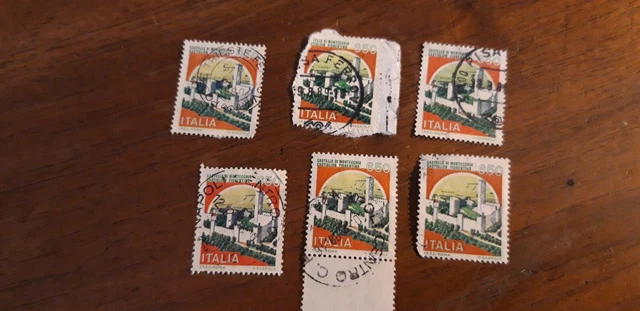 Timbres Italie stamps Italy 1980/1984/1985/1986/1988/1990/1991/1993/1999/2000 23