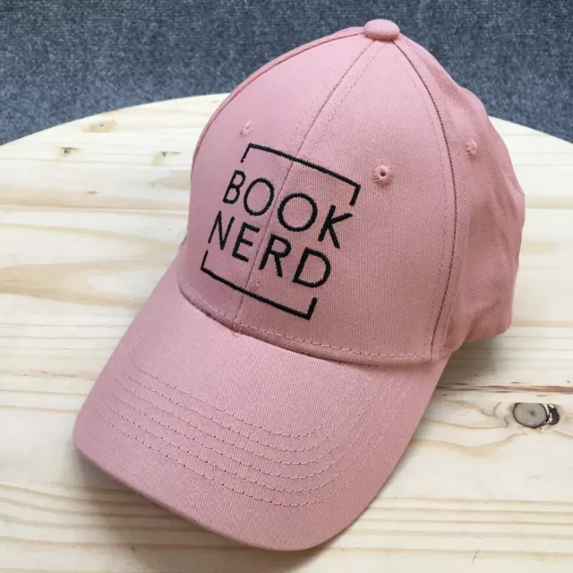 Book Nerd Once Upon A Book Club Baseball Cap Women Pink OS Adjustable Curve Brim