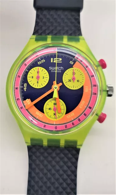 Swatch Chrono1992  - SCJ101 - Grand Prix - NUOVO con difetto -