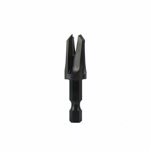 Snappy Tools 1/4 Inch Tapered Plug Cutter (1/4 Inch Quick Change Shank) #40316