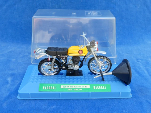 NACORAL 1:18 Honda CB 750 Four N°3606M - Collection Miniature Métal/plastique Avec Boîtier