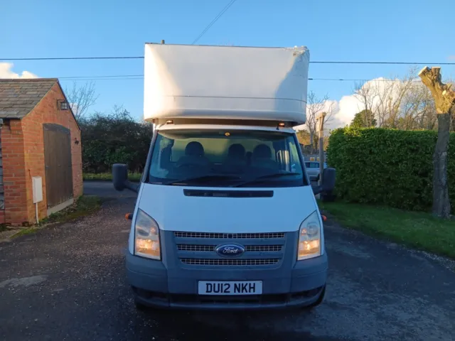 Ford Transit luton van with tail lift