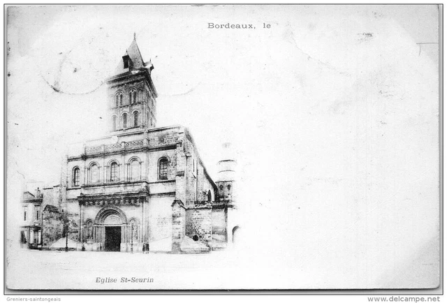 33 BORDEAUX - eglise saint seurin.