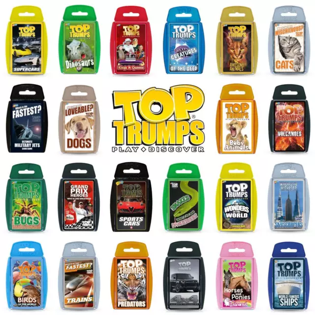 Top Trumps Classics - The Fun Educational Family Card Game for Kids and Adults