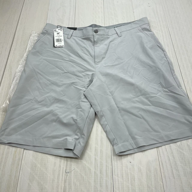NWT Adidas Ultimate 365 Stretch Golf Shorts Size 38 Light Gray