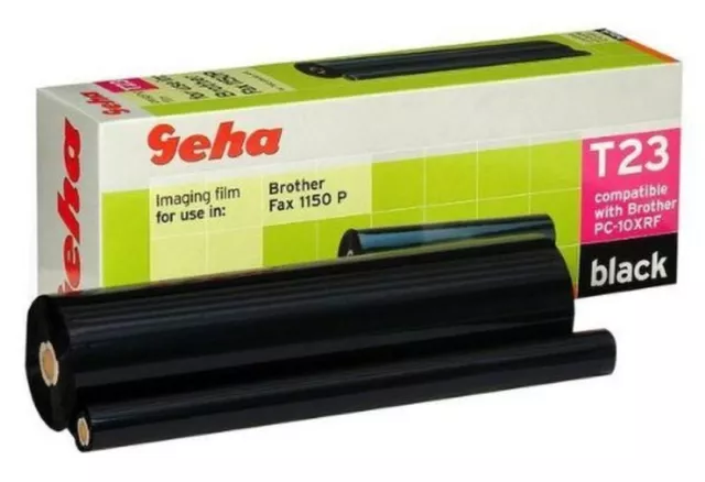 Geha Thermo-Transfer-Rolle T23 für Brother Fax 1150, 1200P, 1250, 1350M, 1450MC