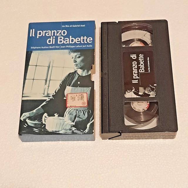 Il Pranzo Di Babette Di Gabriel Axel Vhs 1987 L'unita' Editoriale Cartonata