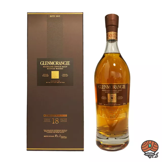 Glenmorangie Extremely Rare Single Malt Scotch Whisky 18 YO alc. 43 Vol.-%- 0,7l