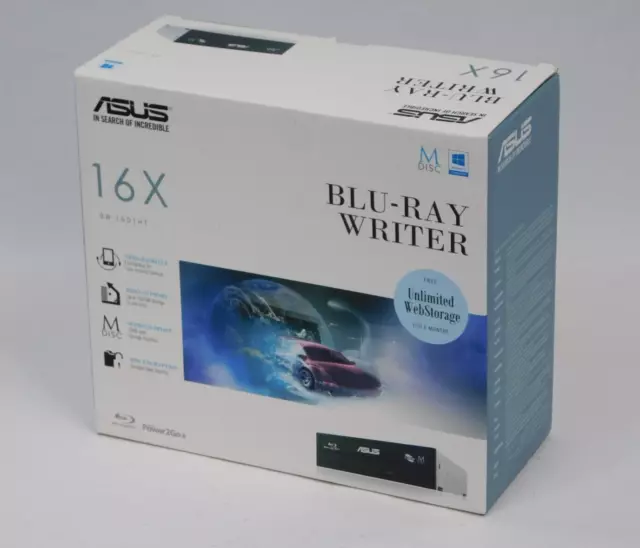 Asus 16X Blu-Ray Writer BW-16D1HT with M-Disc Support