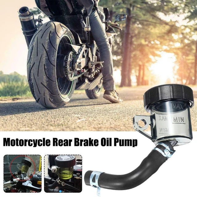 Motorcycle Brake Clutch Reservoir Fluid Oil Tank Cup Master Front Cylinder O4Z8