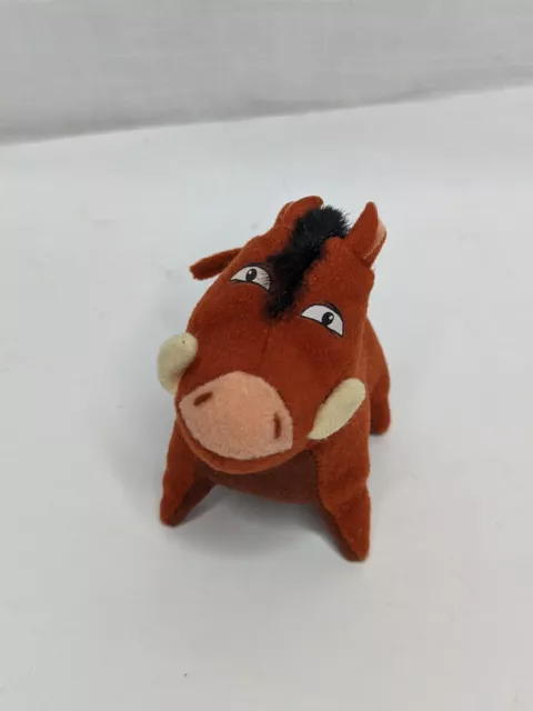 PUMBA 3" Plush - McDonalds Happy Meal - Disney Lion King II- Simba's Pride, VG