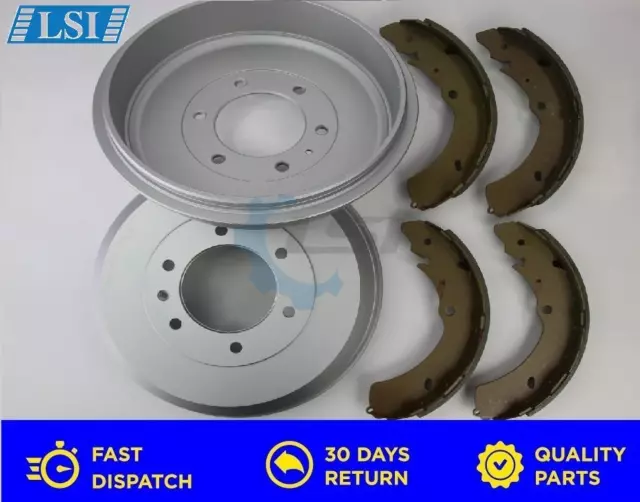 Rear Brake Shoes and Brake Drum set for Holden Rodeo RA RB 2003-2008