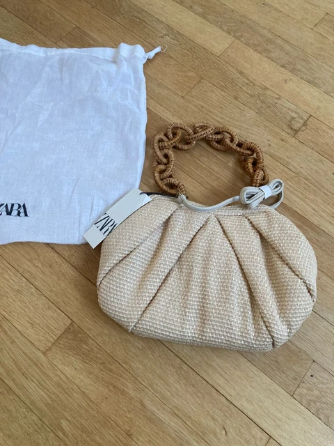 Zara cream bag online