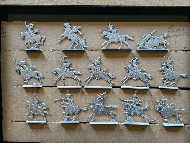 Lot De Figurines Calder Craft - Artillerie Française 1815 - 54mm (1/32) - Plomb à Peindre
