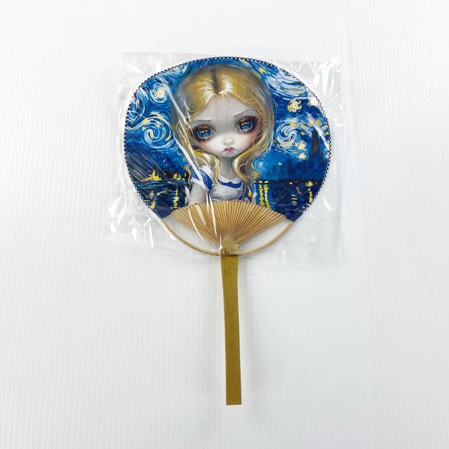 Jasmine Becket Griffith Strangeling Alice In Wonderland Limited Paper Fan Jasmine Becket Griffith Strangeling Alice In Wonderland Limited Paper Fan