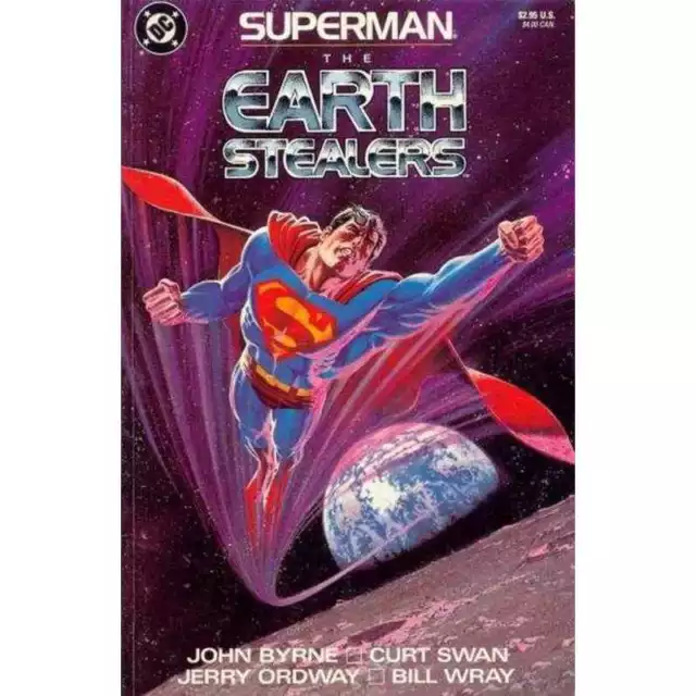 Superman: The Earth Stealers #1 in Near Mint + condition. DC comics [g