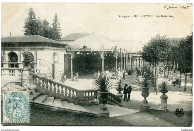 CPA-Carte postale-France-  Vittel - Les Galeries - 1905 (CP1622)
