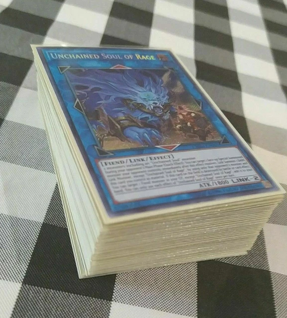 YUGIOH COMPLETE UNCHAINED Deck! Abomination Soul of Ra + Sleeves
