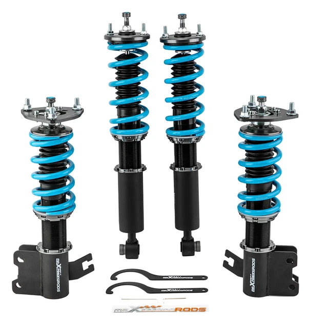 MAXPEEDINGRODS 24STEP DAMPER Coilovers Suspension For Nissan S13 240SX