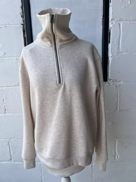 Joules mayston funnel neck light sweatshirt cheap