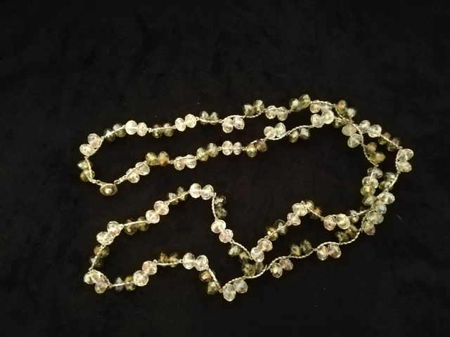 Collier Vintage En Perles De Verre - Modèle N°341 - Occasion