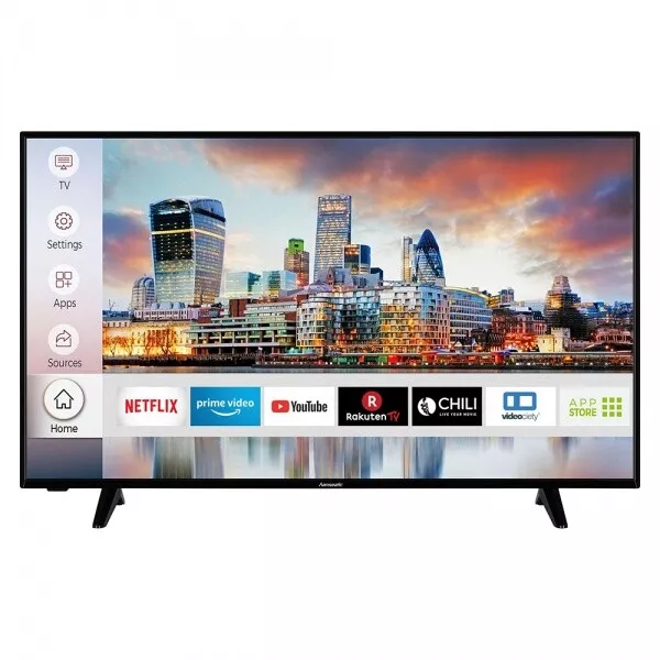 Hanseatic 50H600UDS Fernseher 127cm 50 Zoll 4K Smart TV HDR10 HLG gebraucht