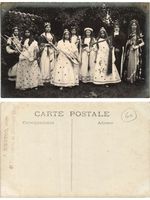 CPA AK photo card CLERMONT fetes (378216)
