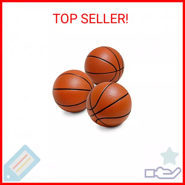 3" Foam Mini Basketball for Nerf Nerfoop Jump Shot Mini Hoop Basketball, 3 Pack 3" Foam Mini Basketball for Nerf Nerfoop Jump Shot Mini Hoop Basketball, 3 Pack