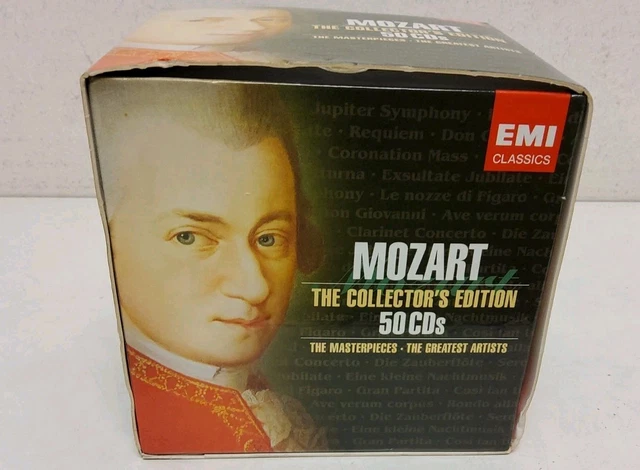 MOZART: THE COLLECTOR'S Edition (50 CD Box Set) Including