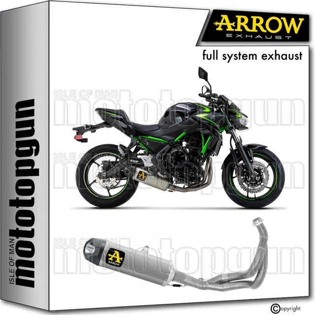 z650 arrow exhaust